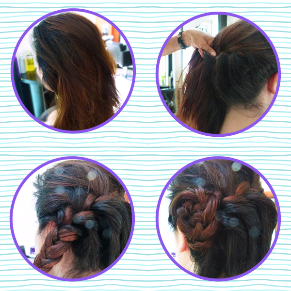 Tutorial: la trenza con rodete cool